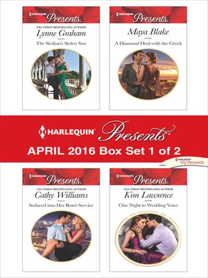 cover image of Harlequin Presents April 2016, Box Set 1 of 2